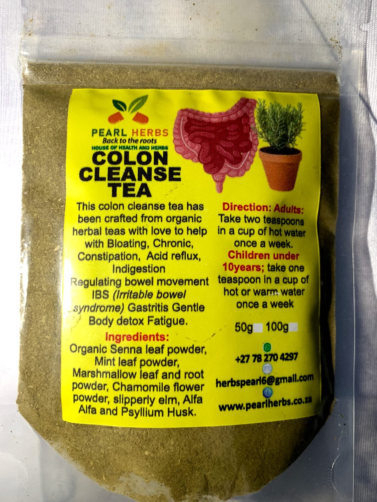 COLON CLEANSE TEA